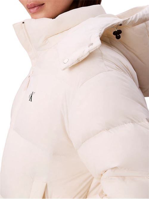 Piumino d'anatra panna Calvin Klein Jeans | LV047D501GVDV